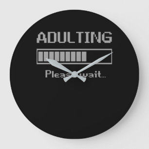 Erwachsene 18. Geburtstagsgeschenke Ideen für 18 J Große Wanduhr