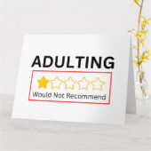 Erwachsene 1 Stern würde keinen sonnigen Geburtsta Karte (Gelbe Blume)