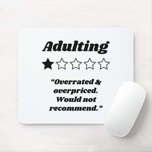 Erwachsene 1-Sterne-Bewertung Mousepad (Mit Mouse)