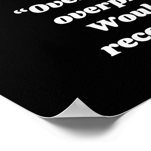 Erwachsene 1-Sterne-Bewertung Poster (Ecke)