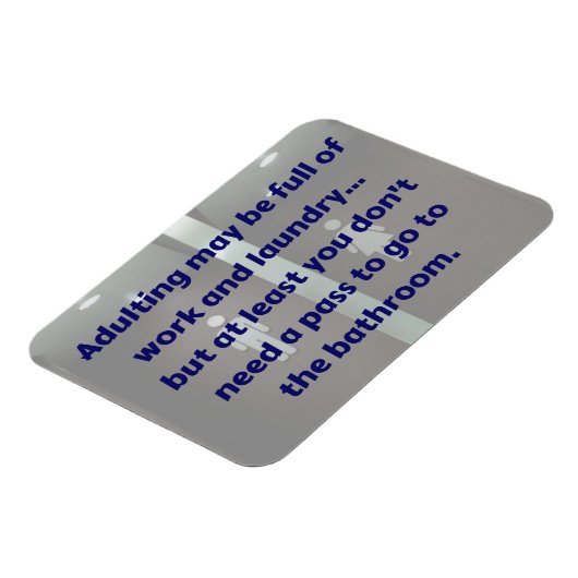 ERWACHSENE: Badepassmagnet Magnet (Linke Seite)