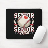 Erwachsene Baseball-Mama 2026 Absolventin Lustige Mousepad (Mit Mouse)