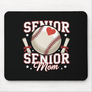 Erwachsene Baseball-Mama 2026 Absolventin Lustige Mousepad