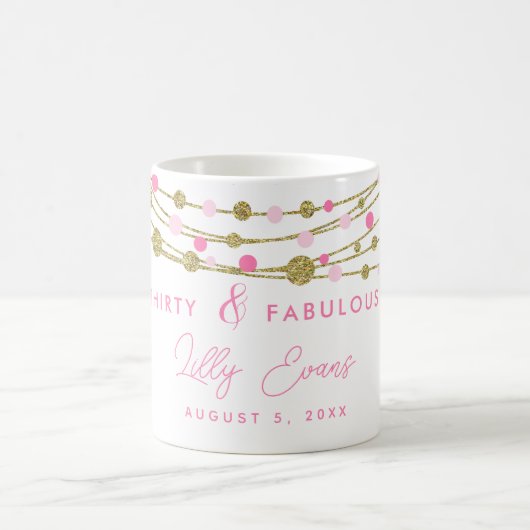 Erwachsene Big Birthday Tasse (Mittel)