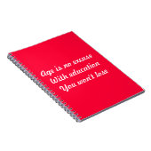 Erwachsene Bildung Notizblock (Rechte Seite)