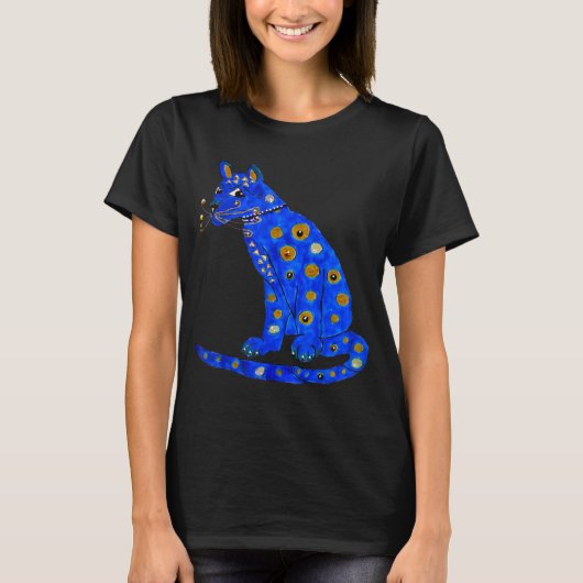 Erwachsene Blue Ugly Blue Cat Kitten Cats T-Shirt (Vorderseite)