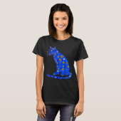 Erwachsene Blue Ugly Blue Cat Kitten Cats T-Shirt (Vorne ganz)