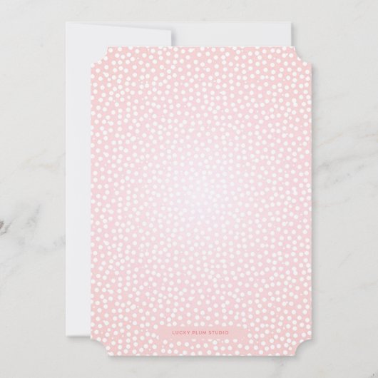 Erwachsene Blumengeburt Einladung jedes Alter Meil (Rückseite)