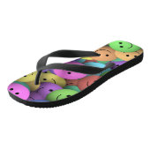 Erwachsene, breite Strap-Flops Badesandalen (Schrägansicht)