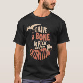 Erwachsene Dinosaur T-Rex Dino Lover Paleontologe T-Shirt (Vorderseite)