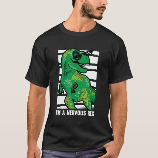 Erwachsene Dinosaurier Paläonthologie Reptile Ich  T-Shirt (Vorderseite)