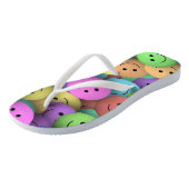 Erwachsene, dünne Strap-Flops Badesandalen (Schrägansicht)