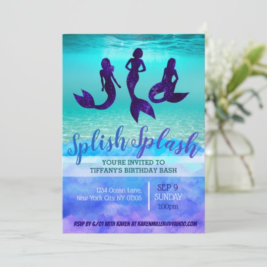 Erwachsene Einladungen (Stehend Vorderseite)