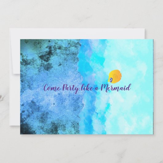 Erwachsene Einladungen (Rückseite)