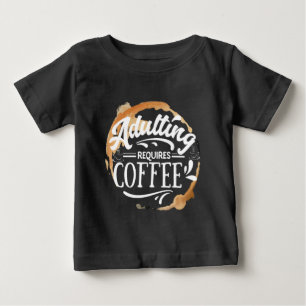 ERWACHSENE ERFORDERN KAFFEE - KAFFELOVER T - Shirt
