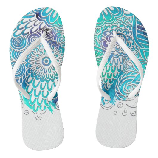 Erwachsene Flip Flops Badesandalen (Fußbett)