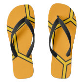 Erwachsene Flip Flops, breite Streifen Badesandalen (Fußbett)