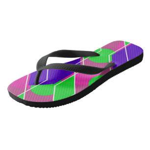 Erwachsene Flip Flops, breite Streifen Badesandalen