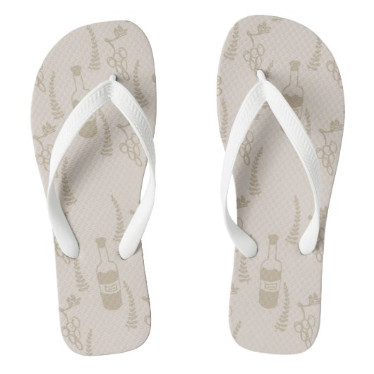Erwachsene Flip Flops, breite Streifen Badesandalen (Fußbett)
