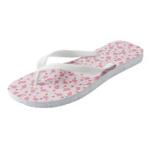 Erwachsene Flip Flops, breite Streifen Badesandalen (Schrägansicht)