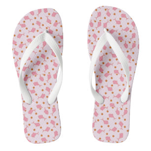 Erwachsene Flip Flops, breite Streifen Badesandalen