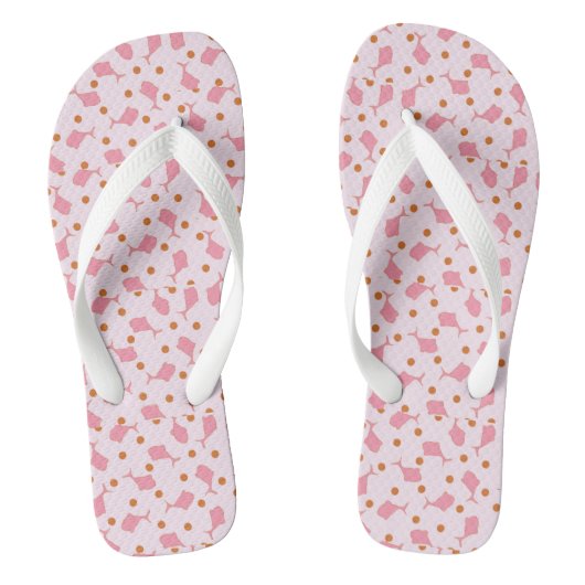 Erwachsene Flip Flops, breite Streifen Badesandalen (Fußbett)