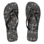 Erwachsene Flip Flops, breite Streifen Badesandalen (Fußbett)