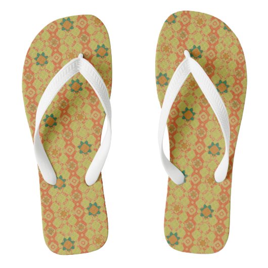 Erwachsene Flip Flops, breite Streifen Badesandalen (Fußbett)