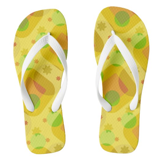 Erwachsene Flip Flops, breite Streifen Badesandalen (Fußbett)