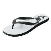 Erwachsene Flip Flops-Meerjungfrau Badesandalen (Schrägansicht)