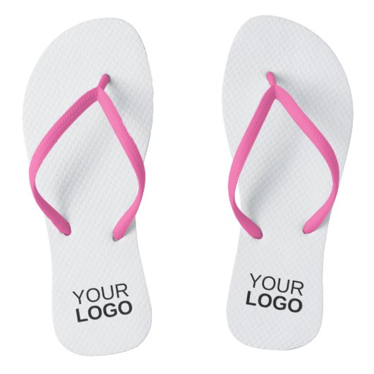 Erwachsene Flip Flops, schlanke Rippen Weiße Fußbe Badesandalen (Fußbett)