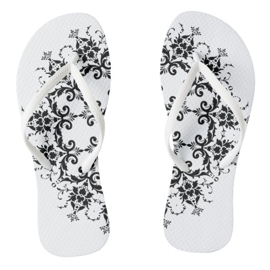 Erwachsene Flip Flops, Slim Rips Badesandalen (Fußbett)