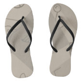 Erwachsene Flip Flops, Slim Rips Badesandalen (Fußbett)