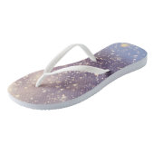 Erwachsene Flip Flops, Slim Rips Badesandalen (Schrägansicht)