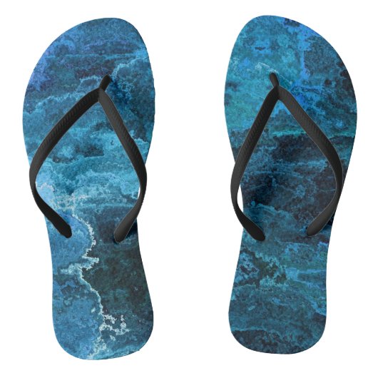 Erwachsene Flip Flops, Slim Rips Badesandalen (Fußbett)