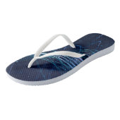 Erwachsene Flip Flops, Slim Rips Badesandalen (Schrägansicht)