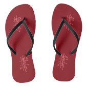 Erwachsene Flip Flops, Slim Rips Badesandalen (Fußbett)