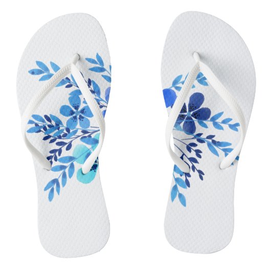 Erwachsene Flip Flops, Slim Rips Badesandalen (Fußbett)