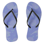 Erwachsene Flip Flops, Slim Rips Badesandalen (Fußbett)