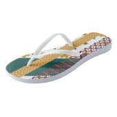 Erwachsene Flip Flops, Slim Rips Badesandalen (Schrägansicht)