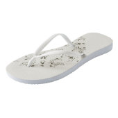 Erwachsene Flip Flops, Slim Rips Badesandalen (Schrägansicht)