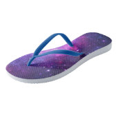 Erwachsene Flip Flops, Slim Rips Badesandalen (Schrägansicht)