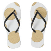 Erwachsene Flip Flops, Slim Rips Badesandalen (Fußbett)