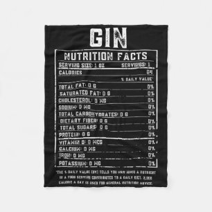 Erwachsene Funny Nutrition Fakten Matching Group M Fleecedecke