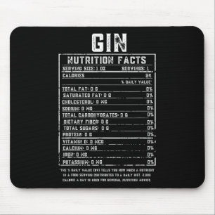 Erwachsene Funny Nutrition Fakten Matching Group M Mousepad