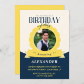 Erwachsene Geburtstag 15. Geburtstag Einladung Mod (Vorne/Hinten)