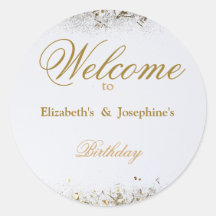 Erwachsene Gemeinsame Geburtstagspartei | White Go