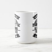 Erwachsene haben die schlimmste Lebenszeit, in der Kaffeetasse (Mittel)