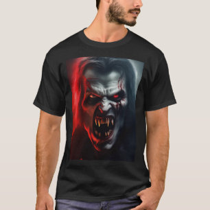 Erwachsene halloween costume vampire man poster T-Shirt