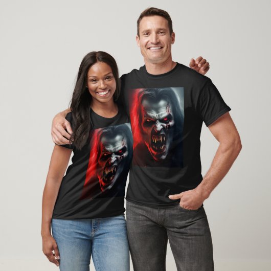 Erwachsene halloween costume vampire man poster T-Shirt (Unisex)